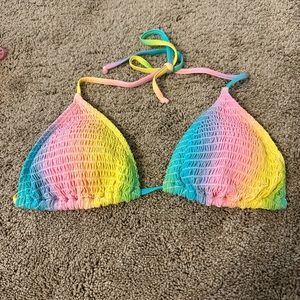 rainbow bikini!